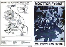 Suzuki lineup Finland '76